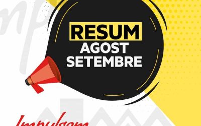 RESUM D’AGOST I SETEMBRE