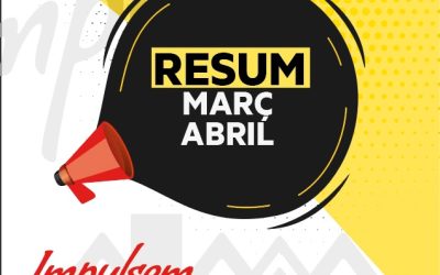 RESUM DE MARÇ I ABRIL
