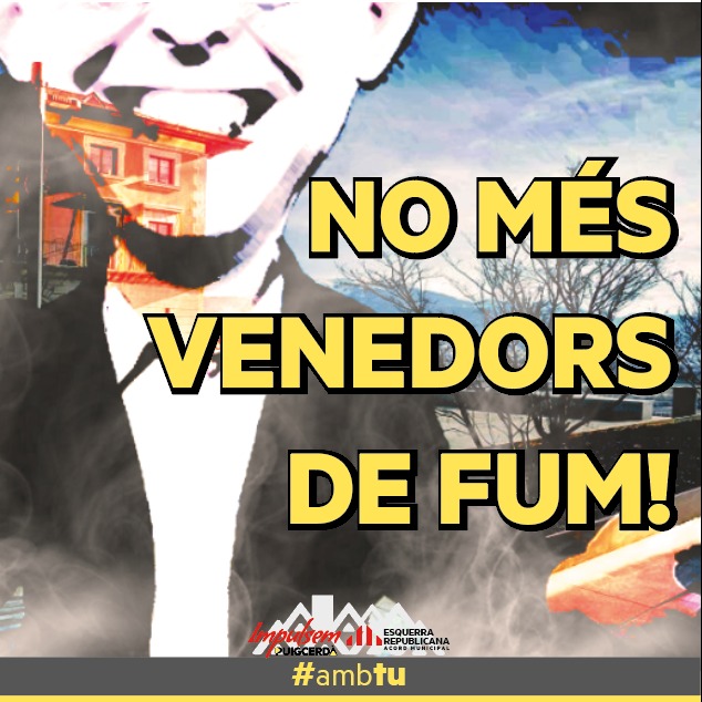 No més venedors de fum!